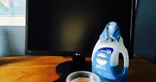 Clean Your Monitor Or Tv Screen Clean Flat Screen Tv Clean Computer Screen Cleaning Screens