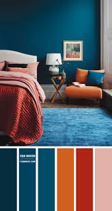 This is part of our color formula collection to match skin tones. Burnt Orange Dark Coral Teal Bedroom For Modern Chic Looks
