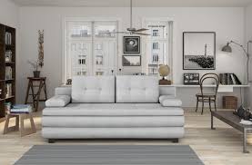 Spatarul si sezutul sunt detasabile si unite intre ele. Canapea Extensibila 2 Locuri Fox L203cm