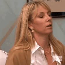 Real Housewives Of New York City Reality Show Ramona Singer Shaking My Head  Reaction GIF