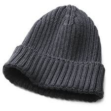 I tried to make it look as similar as possible, taking time to cut the top into smaller pieces. Men S Knitted Cap With Turn Up Anthracite Manufactum