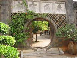 Luna Light Love Moon Gates Moon Gate Chinese Garden Asian Garden