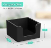 2Pcs Sticky Note Holders, Rose Gold Post Note Holder, Cute Sticky Note  Dispenser, Memo Notepad 3.8 X 3.2 Inch Metal Cube Desktop Organizer For  Office ...