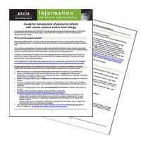 Ascia Guide To Peanut Introduction Australasian Society Of Clinical Immunology And Allergy Ascia