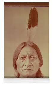 Sitting Bull, Sioux Chief, C.1885 Bw Photo Yoga Mat by David Frances Barry 