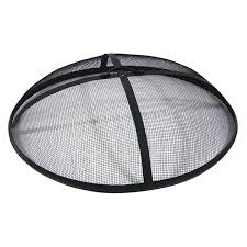 Use this stainless steel fire pit spark screen dome cover to protect yourself and loved ones from loose, flying embers during your next fire. Sunnydaze Fire Pit Spark Screen Cover Outdoor Round Firepit Lid Protector 22 Inch Walmart Com Walmart Com