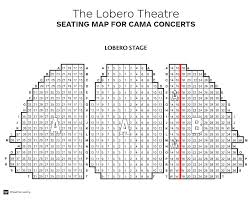 Pricing And Seating Community Arts Music Association Of