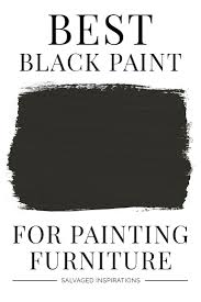 Here are five quick tips for painting a table (or other heavily used furniture): Best Black Paint For Furniture Salvaged Inspirations