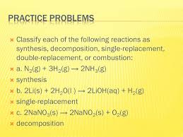 Classify chemical reactions as one of these three types given appropriate descriptions or chemical equations. Chemistry Of Matches P4s3 Kclo3 P2o5 Kcl So2 D Tetraphosphorus Ppt Video Online Download