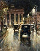 Ury Lesser Tumblr Lesser Ury Brandenburg Gate Landscape Poster