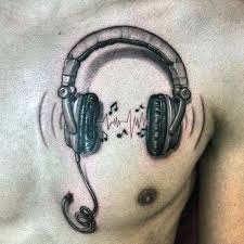 50 kopfhorer tattoo designs fur manner musikalische ideen mann stil tattoo headphones tattoo music tattoo designs tattoos for guys