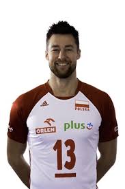 Michał kubiak po treningu w lublanie. Player Michal Kubiak Fivb Volleyball Nations League 2019