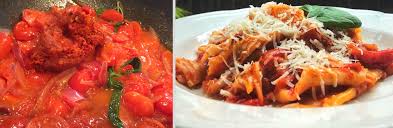 Plain yogurt + 3 tbsp. Handmade Fettuccine With Fresh Tomato Sauce And Nduja Calabrian Spicy Spreadable Sausage Kitchen Chez Nous