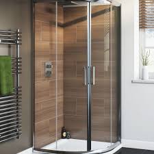 Cooke Lewis Nadina Quadrant Shower Enclosure Tray Waste W 900mm D 900mm Rooms Diy At B Q Quadrant Shower Enclosures Quadrant Shower Shower Enclosure