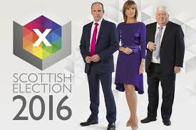 Scotland will be shown online and on bbc one scotland from 22:30 on thursday to 09:15 on friday. Holyrood 2016 Bbc Scotland Election Results Coverage Bbc News