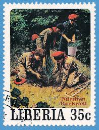 Artist Norman Rockwell Series Of 50 Stamps Liberia 1979 Boyscouts Of America Norman Rockwell Art Norman Rockwell Stamp Collecting