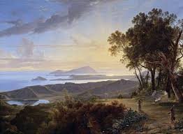 Vista Dei Campi Flegrei Dal Belvedere Di Camaldoli By Hendrik Voogd All Art Landscape Painting