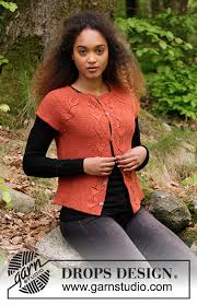 Now that you have started knitting your top down sweater you need to be able to complete it and knowing just what to do will give you the confidence to finish. Autumn Vines Top Drops 179 31 Free Knitting Patterns By Drops Design