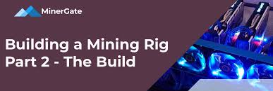 The process is no different from to build the first computer for mining, a regular hdd disk is enough. Building A Mining Rig Part 2 The Build Official Minergate Blog