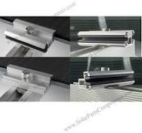 frameless solar panel mid clamps, AL 6005-T5, 8 - 15 mm