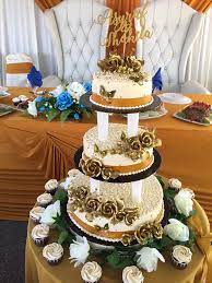 Kelas kek kahwin 3 tingkat steam butter cream rm450 termasuk membuat butter cake dan sponge cake kelas cupcake steam butter cream rm200 kelas cupcakes rm180 kelas kek aiskrim vanilla dan kek fresh cream rm150 (kek durian sahaja rm180) aneka tart rm180 (4 jenis) kek rich coklat moist rm150 coklat moist kukus rm80 oreo cheese cake chiller rm180 Kek Kahwin 3 Tingkat 25pcs Cupcake Chenta Homebakery Facebook