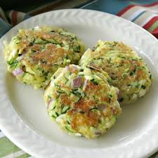 Grate on the large holes of a box grater or using the grater attachment for the food processor. Fried Zucchini Cakes Recipe The Dinner Mom