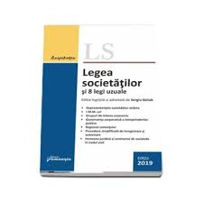 Jan 18, 1995 · m), n) și o) din legea nr. Legea Societatilor Si 8 Legi Uzuale Actualizata 18 Septembrie 2019 Librarultau Ro