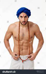 Portrait Naked Healthy Athletic Handsome Indian Stock Photo 576771244 |  Shutterstock