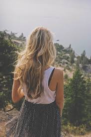 Long blonde hairstyles have always been associated with femininity, grace and elegance. Girl Via Tumblr Discovered By April On We Heart It