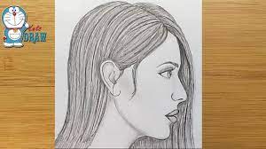 This kind of talent is also possessed by a lot of artists. How To Draw Side Face Of Female Easy Way To Draw A Girl Side View Pencil Drawing Youtube