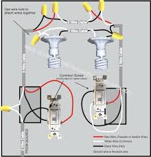 One is a triplex switch, outside the bathroom. Hg 4781 Wiring A 3 Way Switch 2 Wiring Diagram