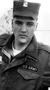Elvis Presley army picture from 1958
