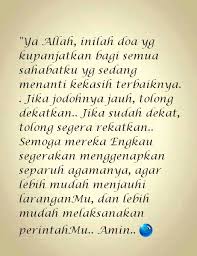 Doa Seorang Sahabat Kata Kata Indah Doa Motivasi