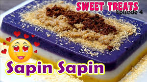 Extra Special Sapin Sapin My Kusina Youtube Filipino Desserts Desserts Asian Desserts