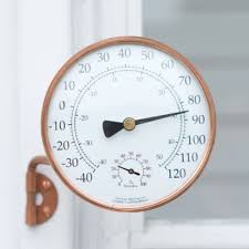 Copper Dial Thermometer Thermometer Dial Garden Hardware