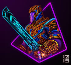 The magic of the internet. Neon Avengers 1920x1080 Desktop Wallpapers Novocom Top