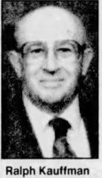 Ralph Franklin Kauffman Jr. (1922-1996)