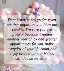 Happy Birthday Sayings For Sister Pin By Liliane Serghani On Picture Sister Birthday Quotes Happy Birthday Sister Quotes Birthday Wishes For Sister