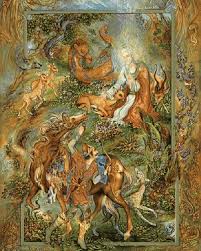 The Guarantor Of The Gazelle Shiacalendar En Shiacalendar En The Well Known Story Of Imam Al Rida A Guaranteeing A Gazelle Is Islamic Art Iranian Art Art