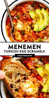 Menemen Turkish Egg Scramble Gimme Some Oven Recipe Eggs Dinner Breakfast Eggs Scrambled Healthy Breakfast Recipes