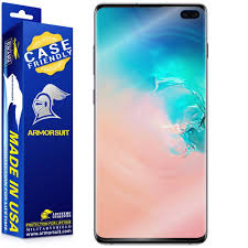 Maybe you would like to learn more about one of these? Samsung Galaxy S10 Plus Case Friendly Screen Protector Armorsuit