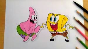 So this character finally has a lot of fans all over the world. How To Draw Spongebob And Patrick Step By Step Hac Youtube
