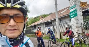 Cicleada RESERVA YANACOCHA Fecha: 16 de Abril 2021 Integrantes: Saúl  Montenegro Ariel Ruíz José Acuña Paúl Acuña Oswaldo Palma Nos reunimos a  las 7 am en la Cruz del Papa (Parque la