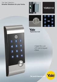 Sistem akses kontrol pintu yang cocok digunakan untuk hotel dan apartemen dengan desain elegan dan stylish. Jual Harga Murah Yale Yale Kunci Pintu Digital Ydr 3110 Original Berkualitas Ralali Com Harga Grosir 2021 Ralali Com