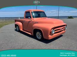 Image result for Orange 1954 Truck