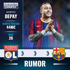 Memphis Depay Perto De Assinar Pelo Transfermarkt Pt Facebook