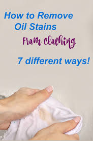 This post may contain affiliate links. Removing Cooking Oil Stains From Clothing Get Oil Stains Out Of Clothes