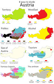 Detailed political and administrative map of austria with cities roads and airports. Satirical Map Of Austria Mapporn