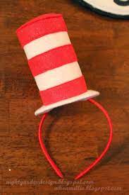 Night Garden Blog The Cat In The Hat Mini Hats Dr Seuss Day Crazy Hat Day Seuss Crafts