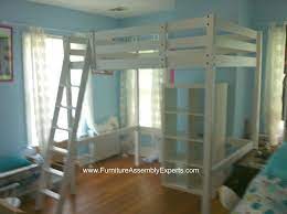 If you're living in a small apartment and don't have a ton of room for drawers, closets and fancy hacks, this is a perfect ikea storage hack for small bedrooms. Ikea Stora Loft Bed Assembled In Washington Dc By Furniture Assembly Experts Llc Loft Bed Childrens Bedroom Furniture Sets Childrens Bedroom Furniture